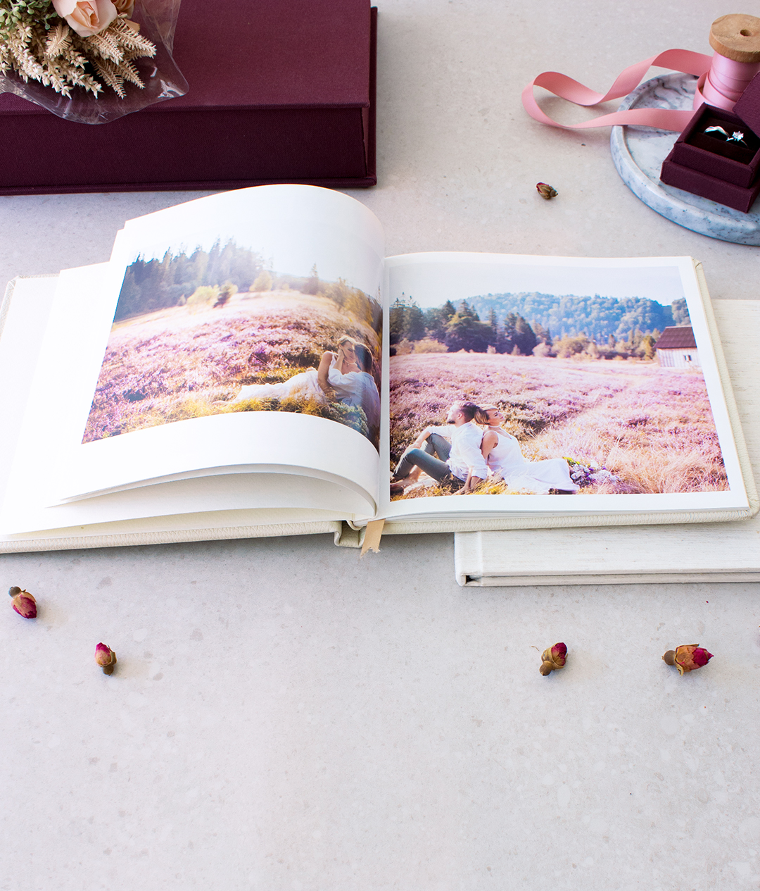 Hardcover Linen Photo Book