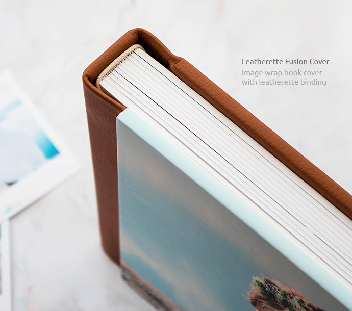 Customize Layflat Photo Albums, Printed Cover Album